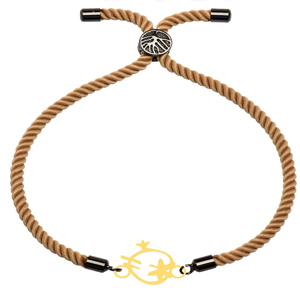 دستبند طلا 18 عیار زنانه کرابو طرح انار مدل kr101006