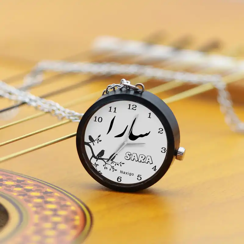 ساعت گردنبندی عقربه ای ناکسیگو مدل سارا کد NF11940