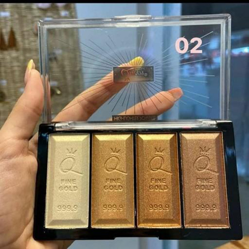 پالت هایلایتر کویین مینی مدل 02