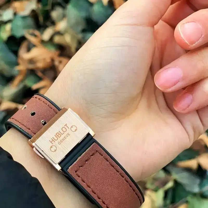 ست ساعت مچی عقربه ای زنانه و مردانه مدل  h2