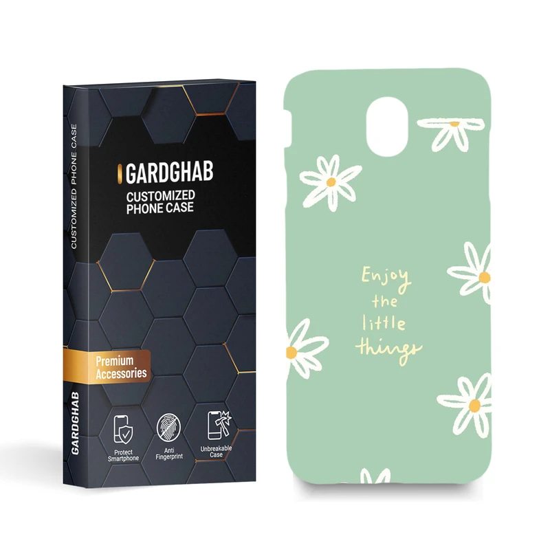  کاور گارد قاب مدل  گل  مناسب برای گوشی موبایل سامسونگ  galaxy j7 pro