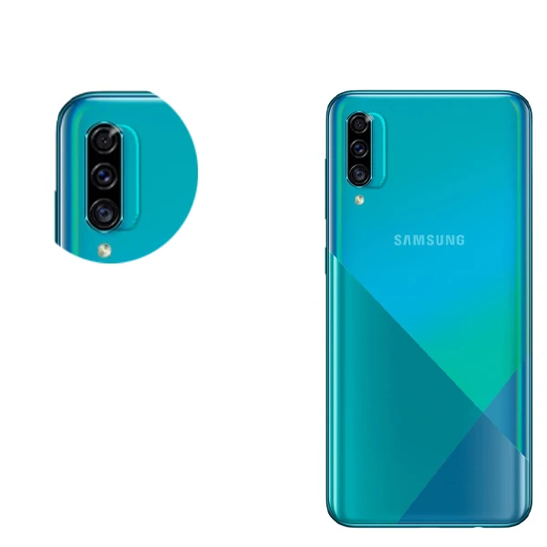 محافظ لنز دوربین اینفینیتی مدل GHZ06 مناسب برای گوشی موبایل سامسونگ Galaxy A30s