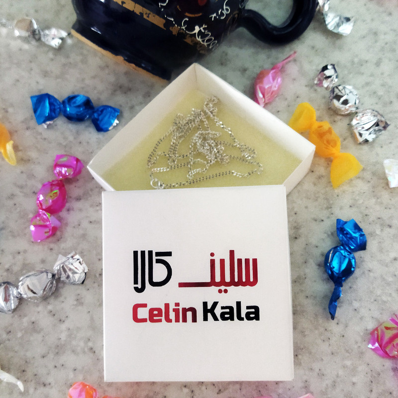 زنجیر نقره زنانه سلین کالا مدل کارتیه T50