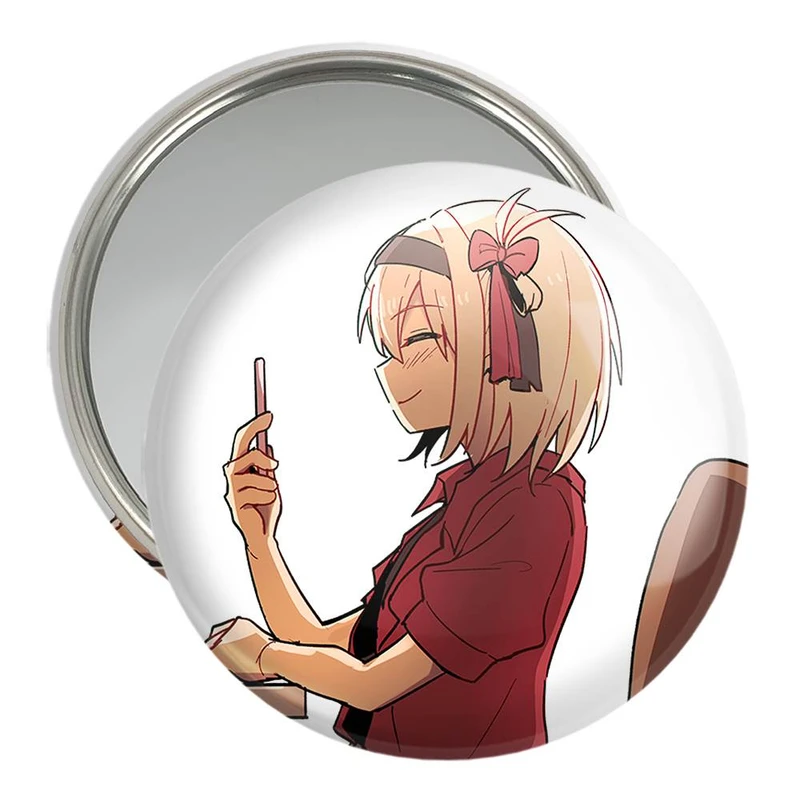 آینه جیبی خندالو مدل چیساتو انیمه لیکوریس ریکویل کد 22962