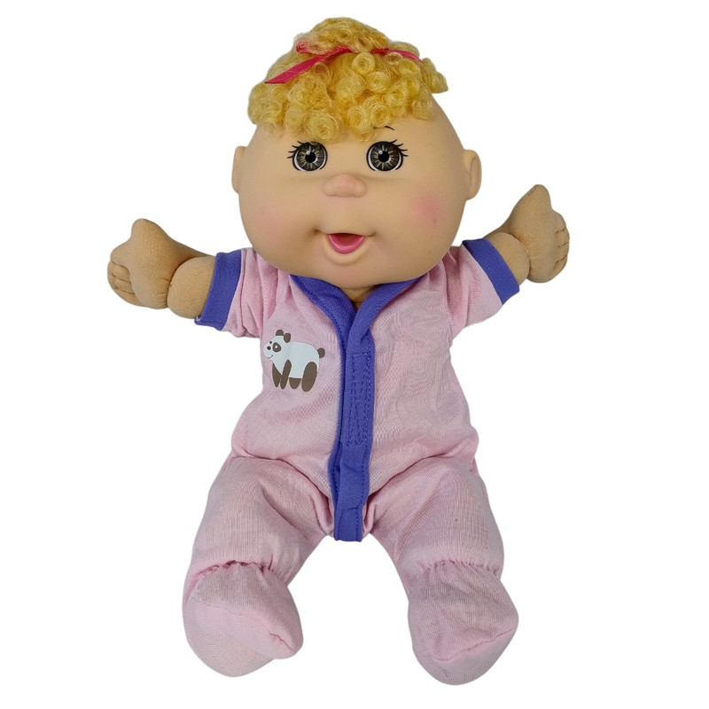 عروسک دبلیو سی تی مدل کبج پچ کیدز طرح Cabbage Patch Kids کد PB03 ارتفاع 32 سانتی‌متر