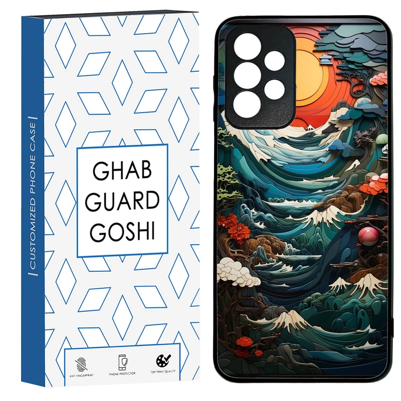 کاور قاب گارد گوشی طرح منظره کد TPU-205 مناسب برای گوشی موبایل سامسونگ Galaxy A23