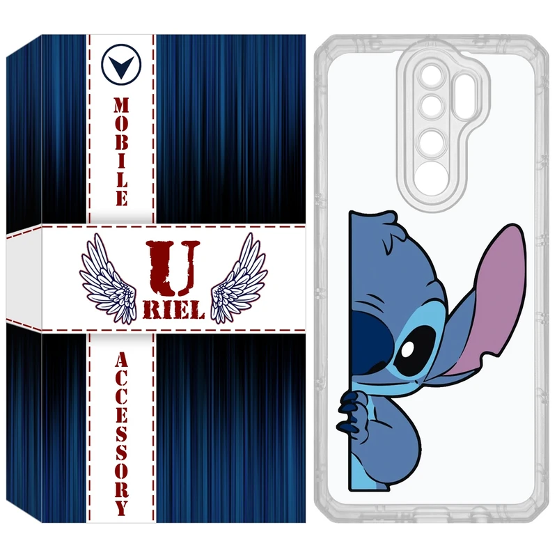 کاور یوریل مدل Clear کد 74 طرح استیچ مناسب برای گوشی موبایل شیائومی Redmi Note 8 Pro