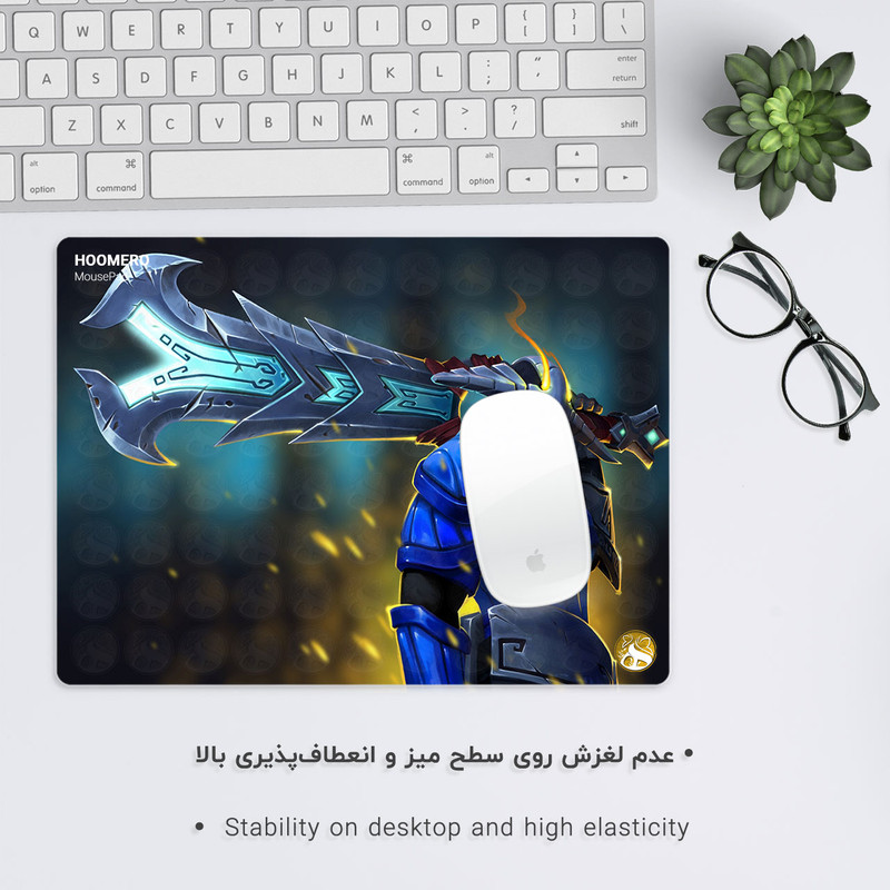 ماوس پد هومرو طرح بازی Dota 2 مدل A1813 2