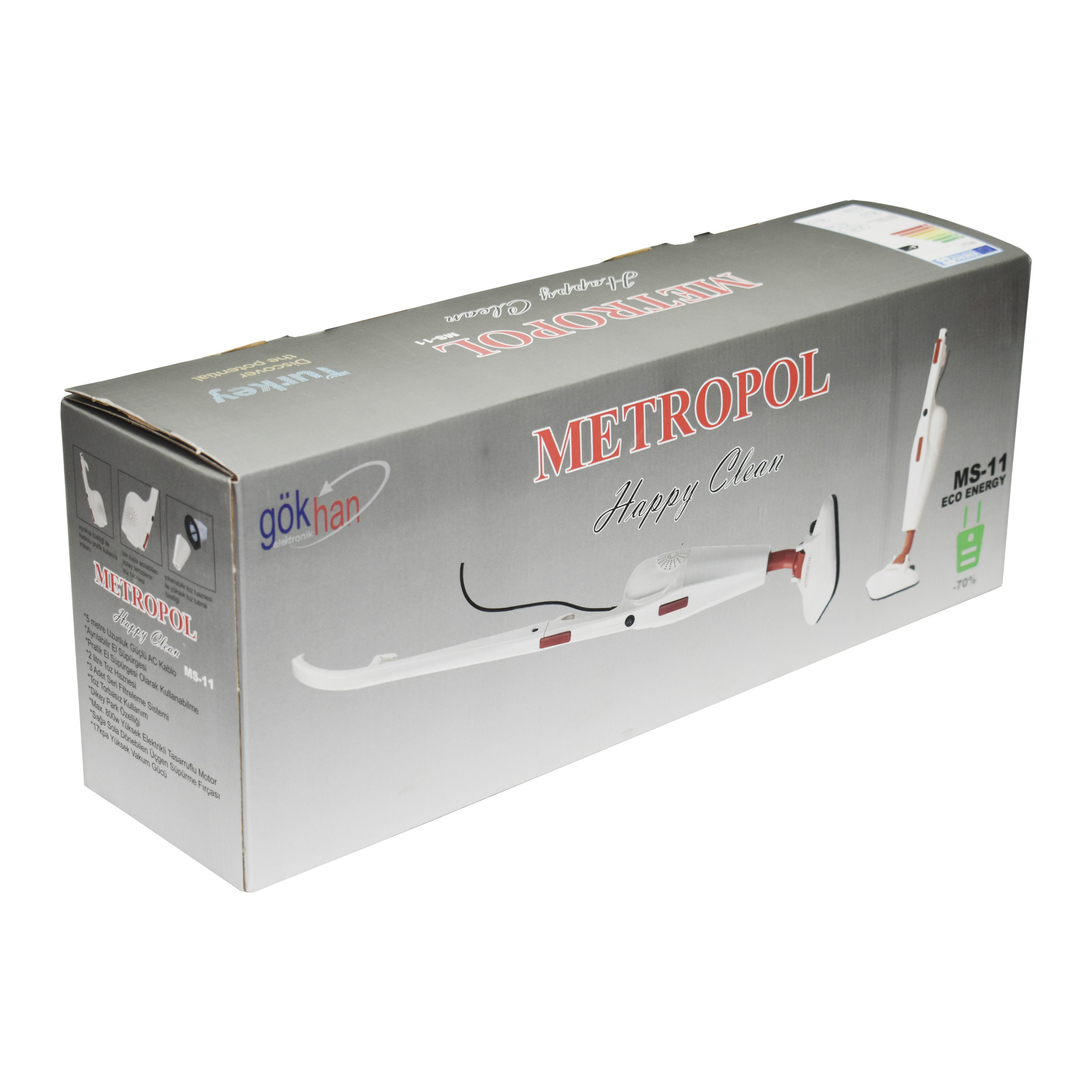 جارو شارژی متروپول مدل MS-11