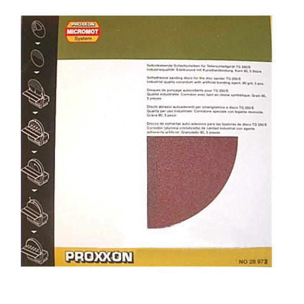 دیسک سنباده ای پروکسون کد 28972 مجموعه 5 عددی