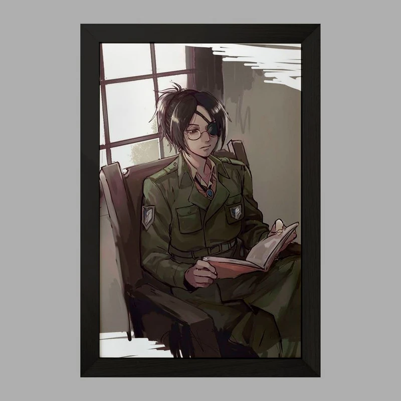 تابلو خندالو مدل هانجی انیمه اتک آن تایتان Attack on Titan  کد 18609