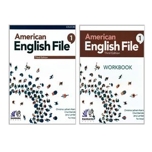 کتاب  American English file 1 third edition اثر جمعی از نویسندگان انتشارات رهنما دو جلدی