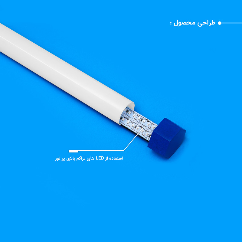 باتوم لایت آبی چیکولایت مدل M100 Blue-D X2 بسته 2 عددی
