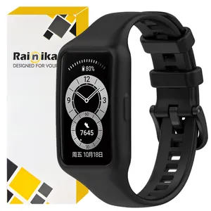 بند رینیکا مدل Full7 مناسب برای ساعت هوشمند هوآوی 7 / band 6 به همراه کاور