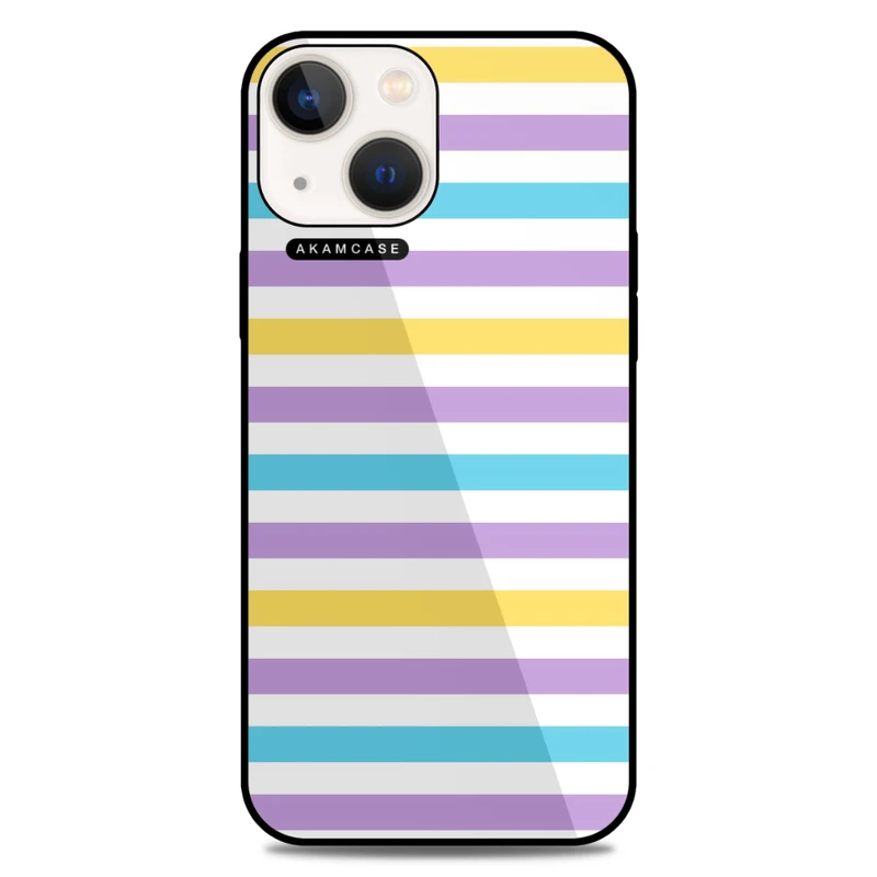 کاور آکام مدل AMC-WA13-PASTEL PATTERN7 مناسب برای گوشی موبایل اپل iPhone 13