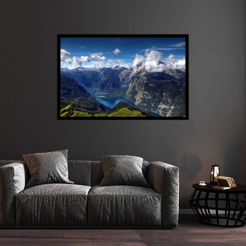 تابلو بکلیت طرح عکاسی هنری طبیعت و کوه مدل B-bu1265