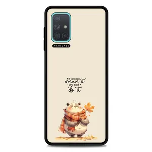 AKAM AMC-WSGA71-ANIMALS QOUTES-10 Cover For Samsung Galaxy A71