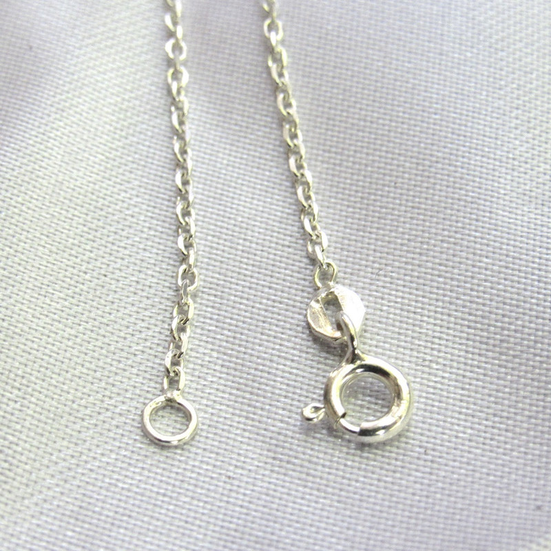 آویز گردنبند مدل توپاز با زنجیر