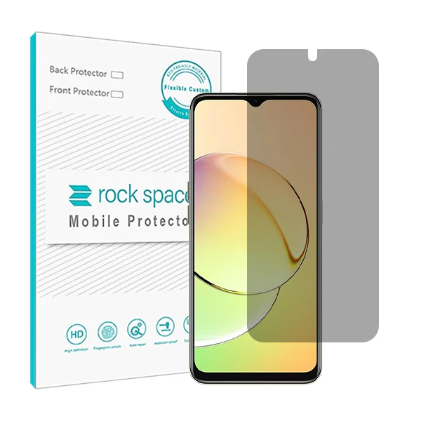 محافظ صفحه نمایش پرایوسی راک اسپیس مدل HyPRV مناسب برای گوشی موبایل ریلمی 10 5G