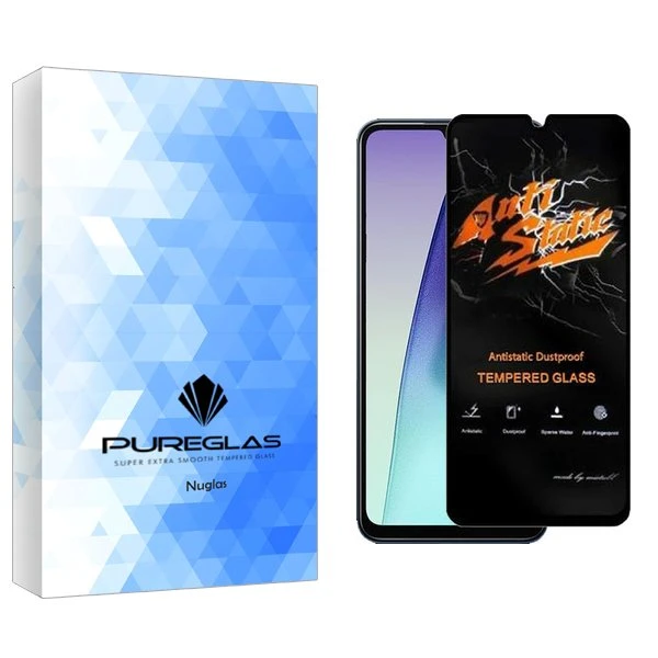 محافظ صفحه نمایش پیور گلس مدل NueGlas Antistatic مناسب برای گوشی موبایل شیائومی Redmi 14C