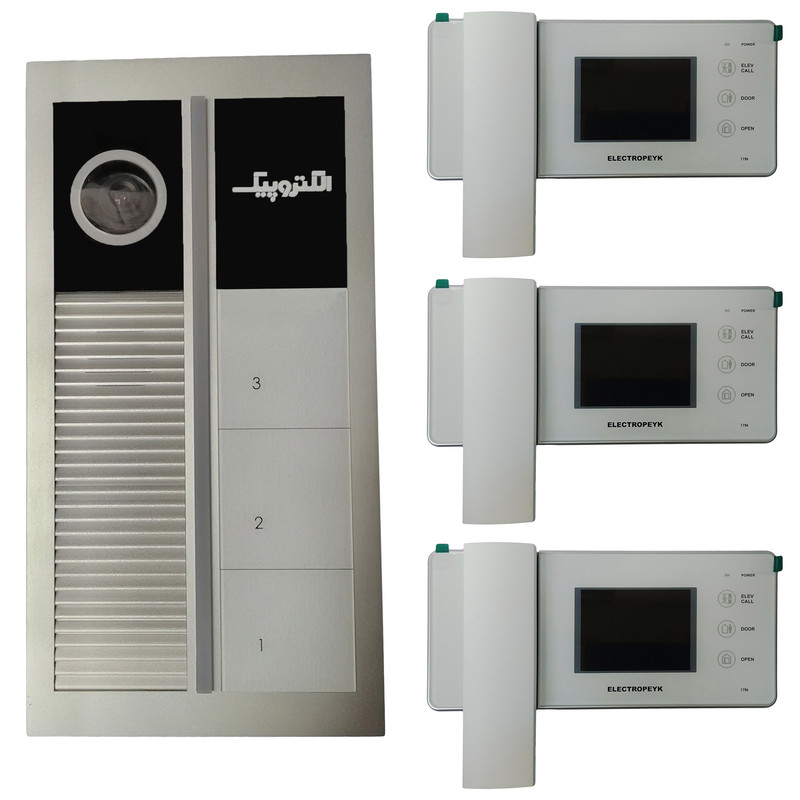 دربازکن تصویری الکتروپیک مدل 1196 کد 1102 مجموعه 4 عددی دربازکن تصویری الکتروپیک مدل 1196 کد 1102 مجموعه 4 عددی