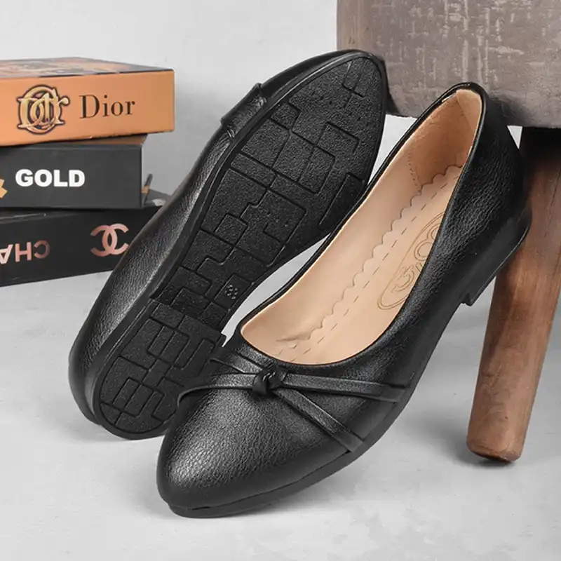 کفش زنانه مورتی مدل دو بند گره ای BK.2825