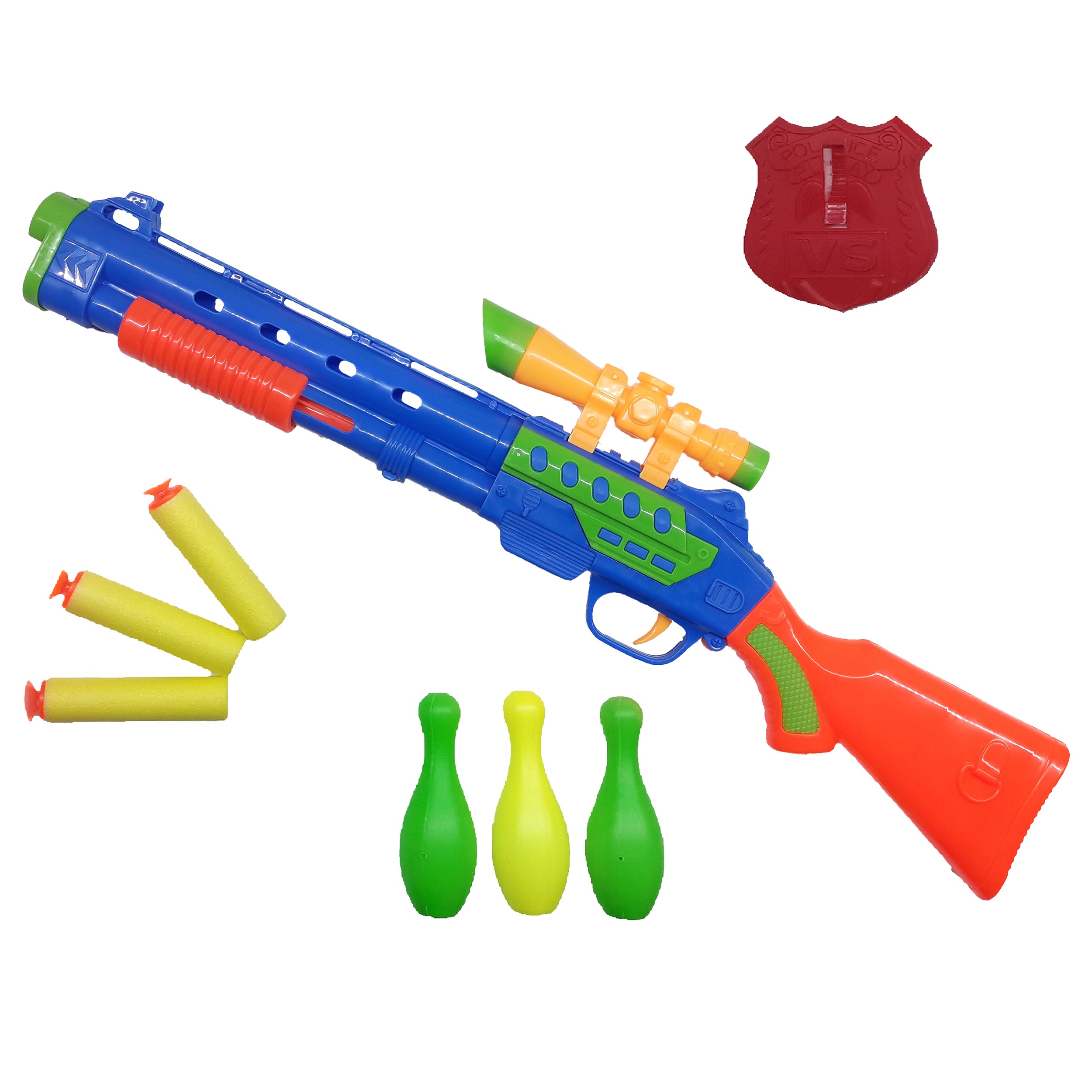 تفنگ بازی مدل colorful کد 47955