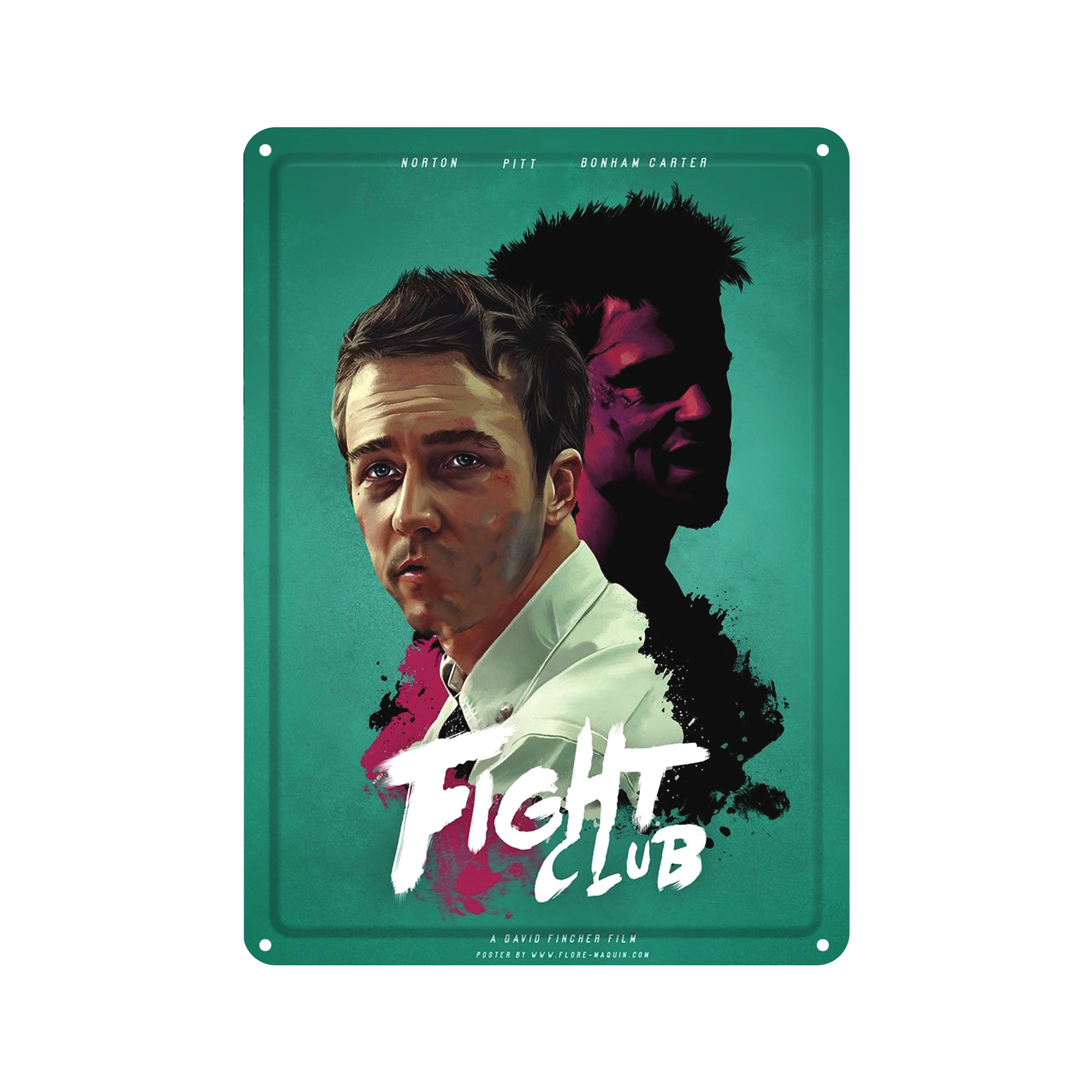 دیوارکوب مدل فیلم باشتگاه مشت زنی .. فایت کلاب کد s 2172 fight club