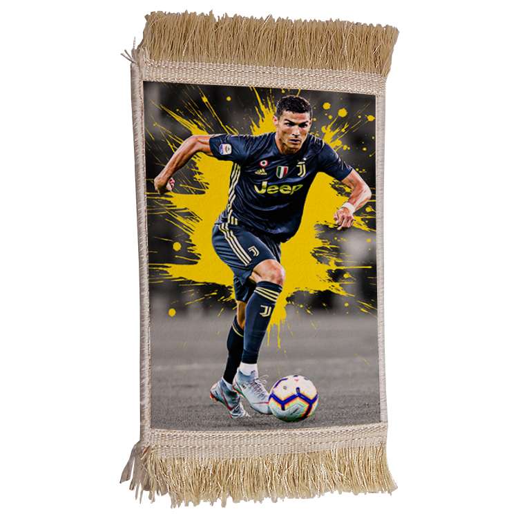 فرش ماشینی دیوارکوب مدل رونالدو کد 364