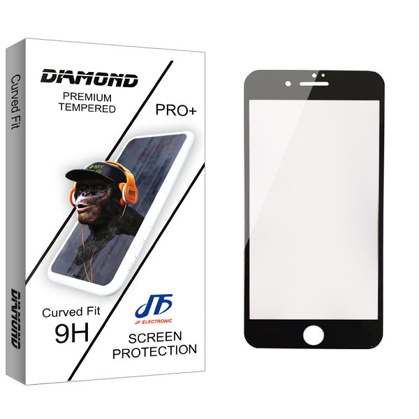 محافظ صفحه نمایش جی اف مدل Diamond glass مناسب برای گوشی موبایل اپل iPhone 7 Plus