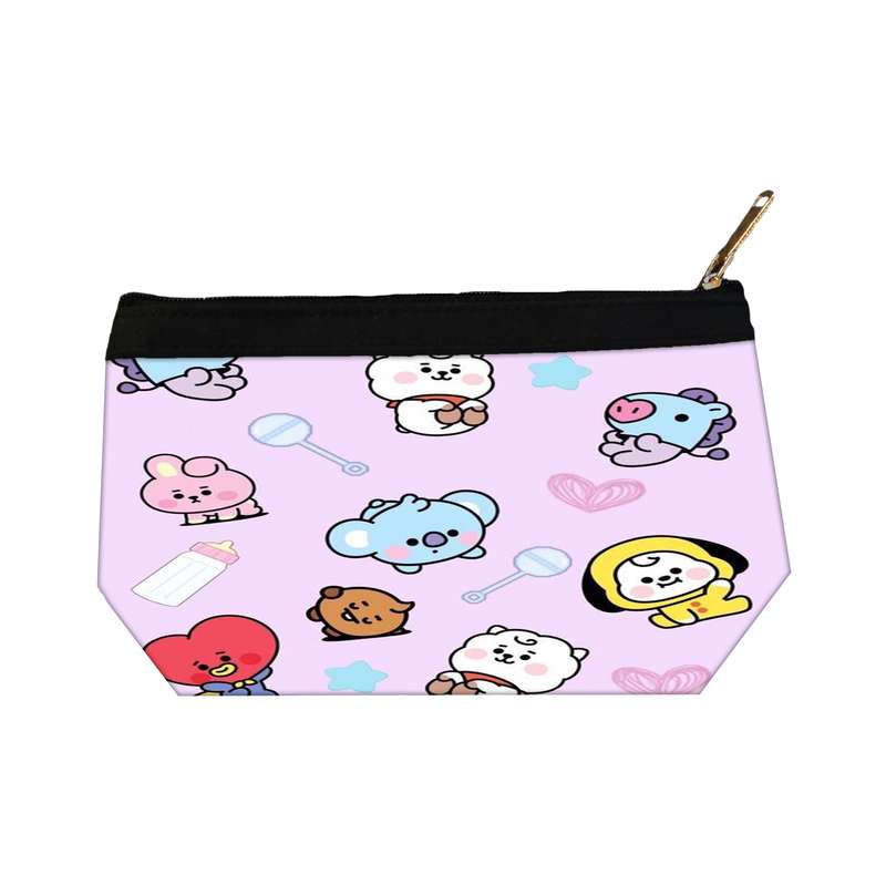 کیف لوازم آرایش زنانه مدل BTS کد 2371