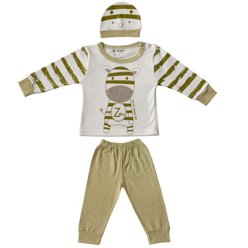 ست 3 تکه لباس نوزادی مدل B77