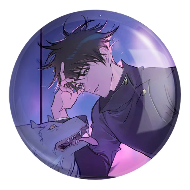 پیکسل خندالو طرح فوشیگورو مگومی انیمه جوجوتسو کایزن کد 11101 مدل بزرگ