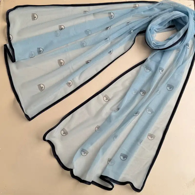 شال زنانه مدل توری طرح چشم