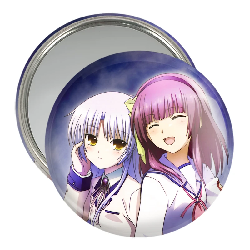 آینه جیبی خندالو مدل یوری و کاناده انیمه آنجل بیتس کد 31926