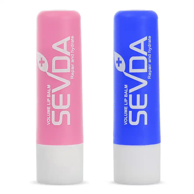 بالم لب سودا مدل شیر و ویتامینA,E مجموعه 2 عددی