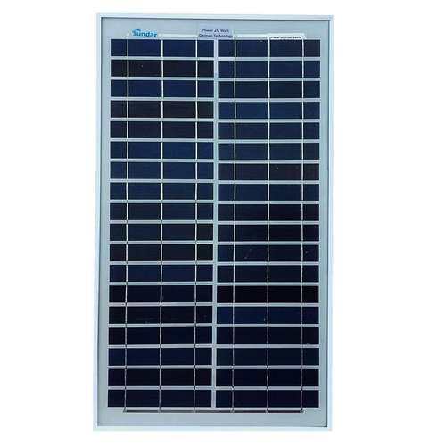 پنل خورشیدی ساندر مدل BT-W20 ظرفیت 20 وات