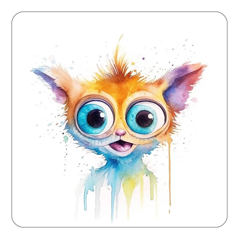 مگنت کاکتی طرح حیوانات رنگی مدل mp26269