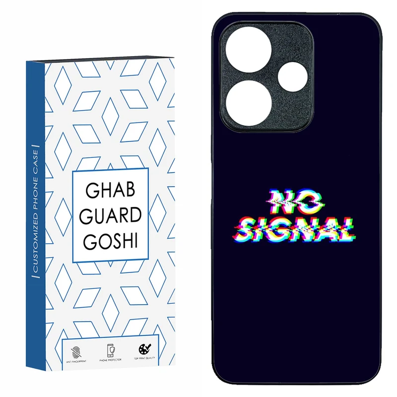کاور قاب گارد گوشی طرح no signal کد TPU-193 مناسب برای گوشی موبایل شیائومی  REDMI 13  