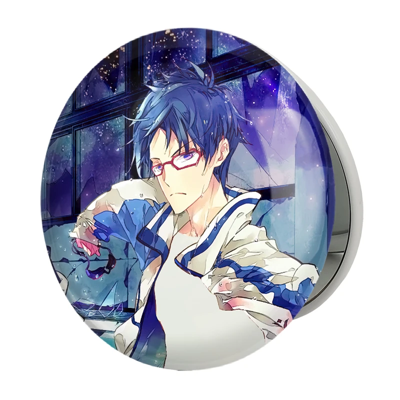 آینه جیبی خندالو طرح ری انیمه فری تیل Fairy Tail مدل تاشو کد 15622 