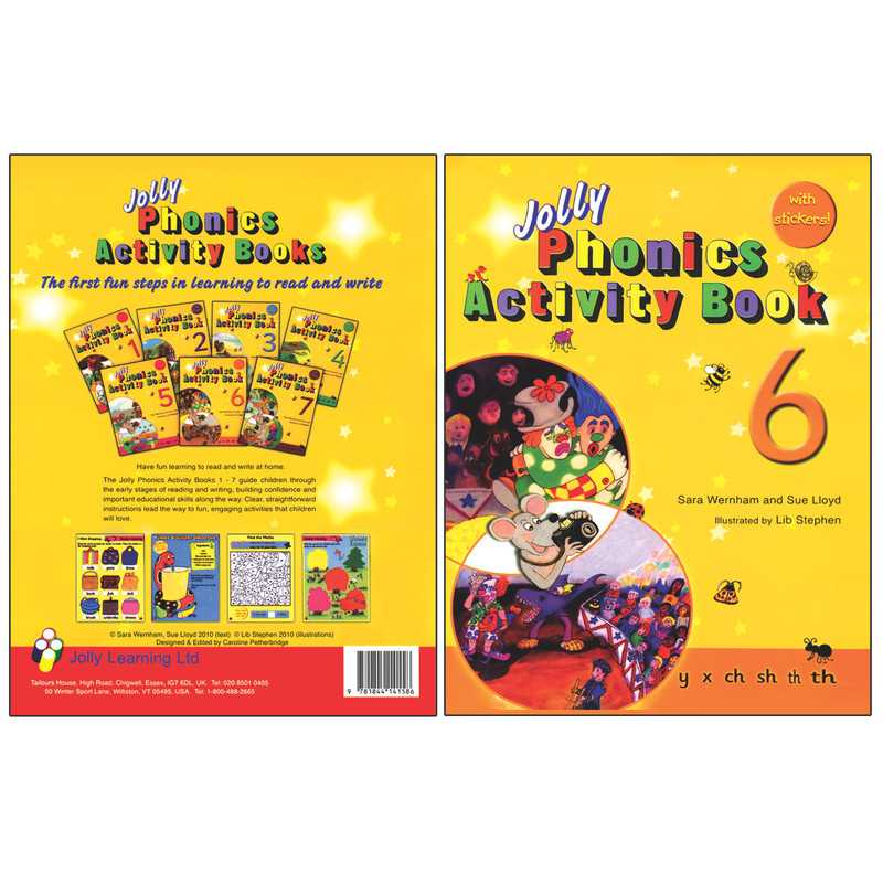قیمت و خرید کتاب Jolly Phonics Activity Book 6 اثر Sue Lioyd and Sara ...