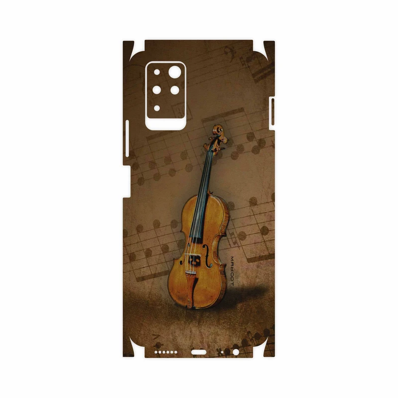 برچسب پوششی ماهوت مدل Violin-Instrument-FullSkin مناسب برای گوشی موبایل اینفینیکس Note 10