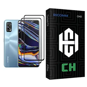 Ricomm CH Glass MIX002 Screen Protector For Realme 7 Pro Pack Of 2