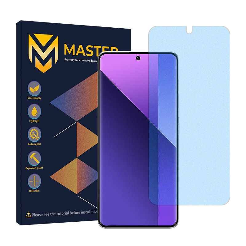 محافظ صفحه نمایش مات آنتی بلو مستر مدل Resistant مناسب برای گوشی موبایل شیائومی Redmi Note 13 Pro Plus
