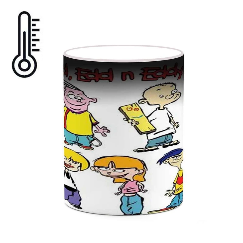 ماگ حرارتی کاکتی مدل کارتون Ed, Edd N Eddy کد mgh22578