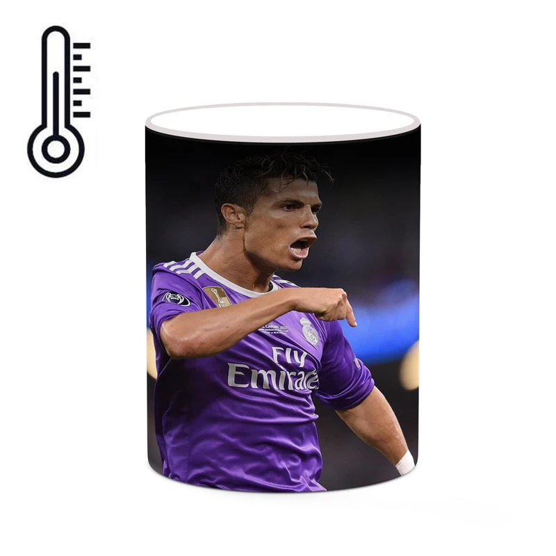 ماگ حرارتی کاکتی طرح Ronaldo رونالدو مدل mgh42980