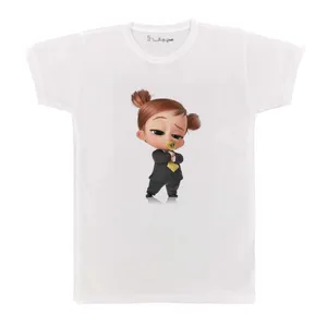 تی شرت بچگانه پرمانه طرح بچه رئیس کد pmt.4178