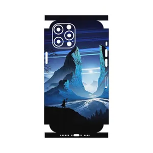MAHOOT Blue Mountains Digital Art-FullSkin Cover Sticker for Apple iPhone 12 Pro Max