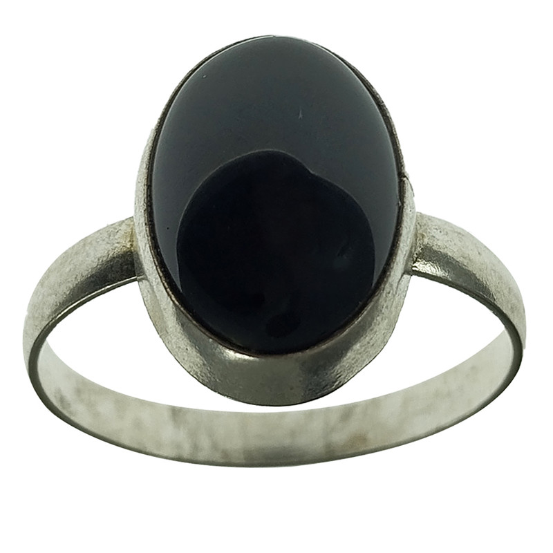 انگشتر نقره زنانه سلین کالا مدل عقیق تربت و حرزدار کد 40