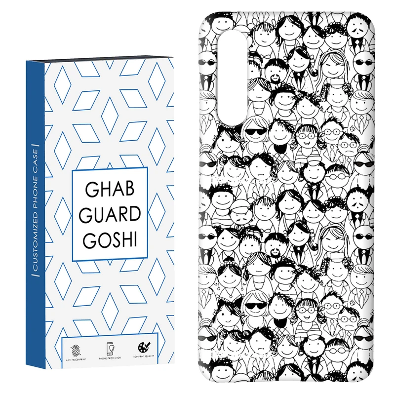 کاور قاب گارد گوشی طرح آدمک کد Dimo-076 مناسب برای گوشی موبایل سامسونگ GALAXY A50 / A30s  